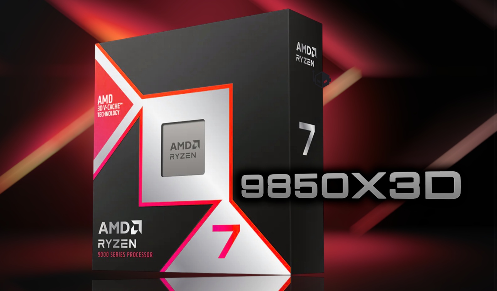 AMD website confirms Ryzen 7 9850X3D