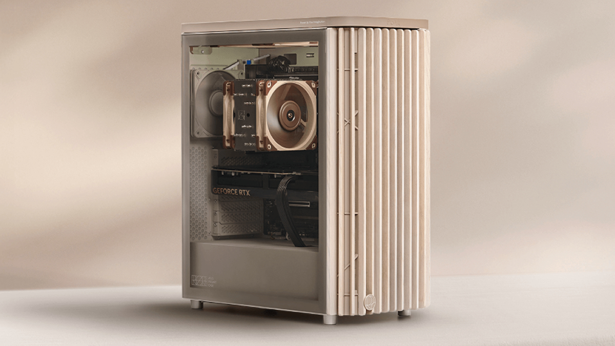 ASUS embraces beige with its newest ProArt Wood Edition cases